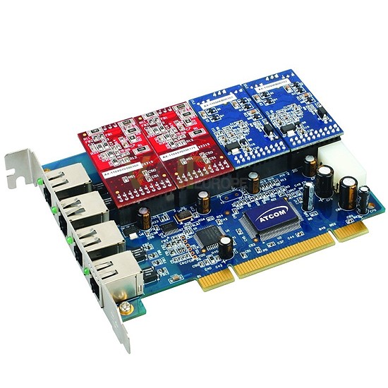 Carte PCI-E 4 ports analogiques AXE400P